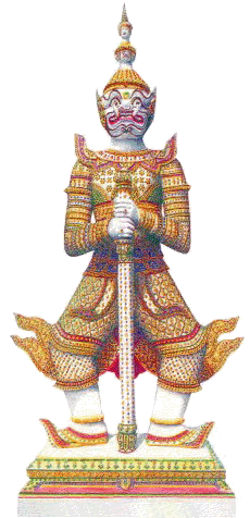 Tempelw�chter Hanuman